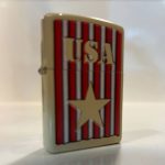 فندک زیپو اصل مدل 48204 طرح پرچم - Image 2