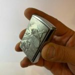 فندک زیپو پلاکدار