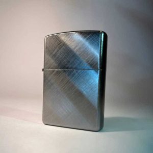 فندک زیپو طرح بافت مورب