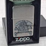 فندک زیپو اسکلت پلاکدار