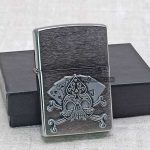 فندک زیپو اسکلت پلاکدار