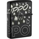 فندک زیپو شعله