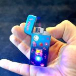 فندک زنانه شعله رنگی