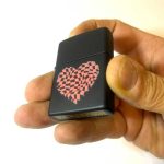 فندک زیپو قلب