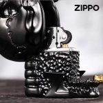 فندک زیپو اسکلت کاستوم