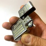 فندک زیپو اصل نقره ای