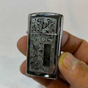 فندک زیپو اسلیم گل ونیزی