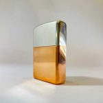 فندک زیپو نقره و مس