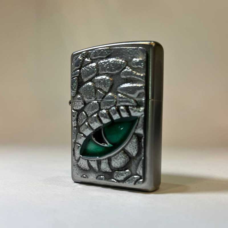 فندک زیپو چشم تمساح