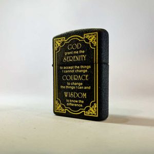 فندک زورو مشکی آسفالتی