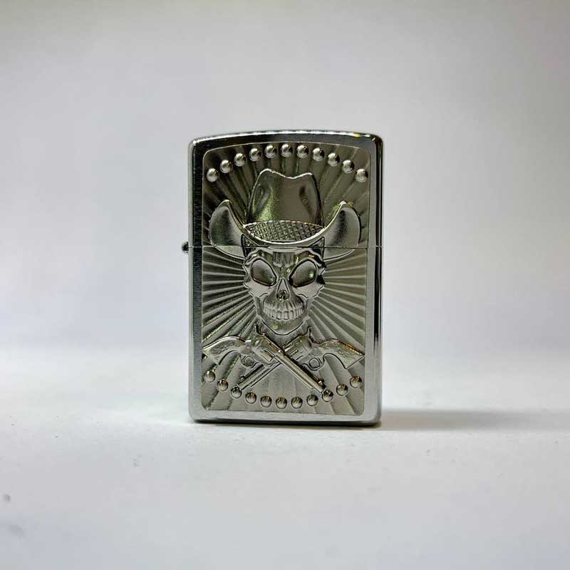 فندک زیپو اسکلت کابوی