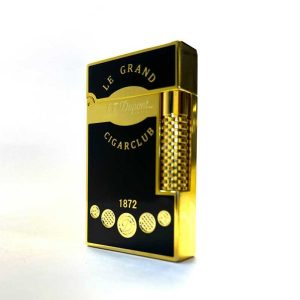 فندک دوپونت مشکی طلایی