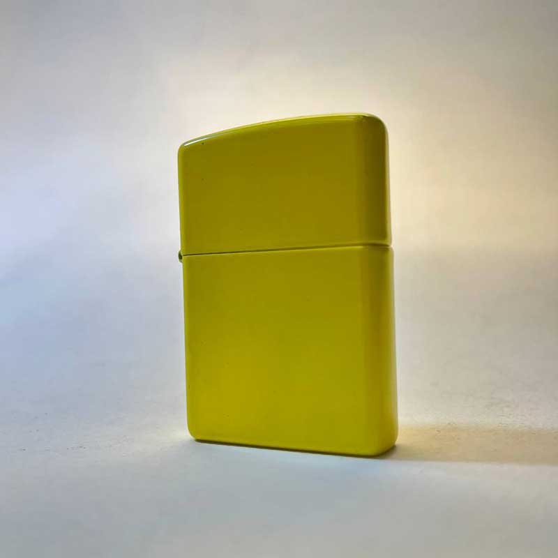 فندک زیپو زرد