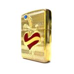 فندک زیپو طرح قلب و شمشیر