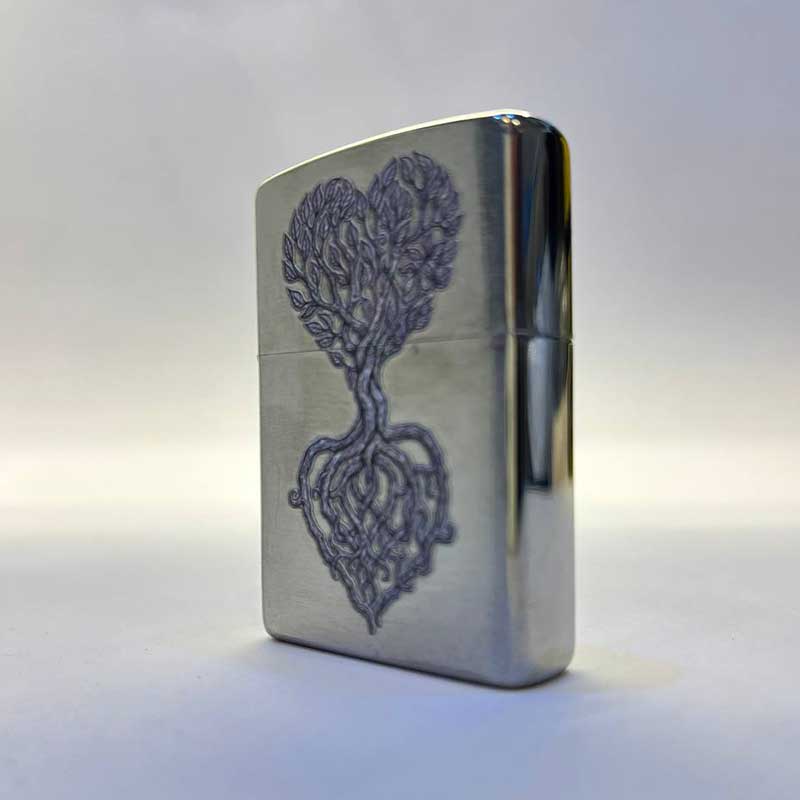 فندک زیپو درخت عشق