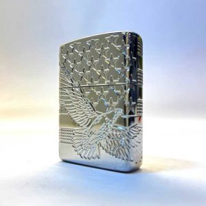 فندک زیپو عقاب و پرچم