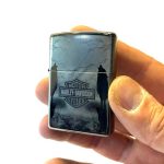 فندک زیپو گرگ و هارلی دیویدسون