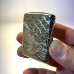 فندک زیپو عقاب و پرچم