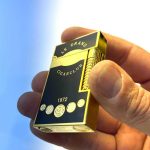 فندک دوپونت مشکی طلایی