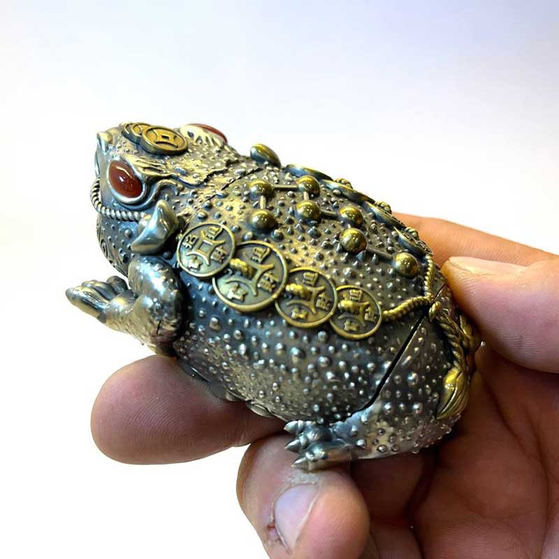 فندک زیپو کاستوم وزغ