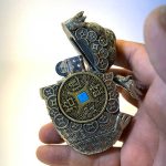 فندک زیپو کاستوم وزغ