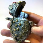 فندک زیپو کاستوم وزغ