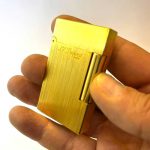 فندک دوپونت طلایی شمش