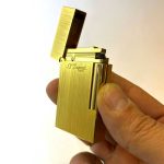 فندک دوپونت طلایی شمش