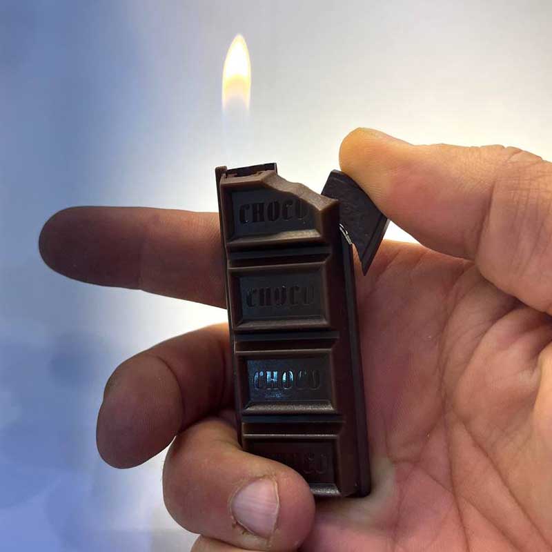 فندک شکلاتی مخفی