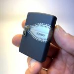 فندک زیپو طرح زیپ