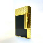 فندک دوپونت مشکی طلایی