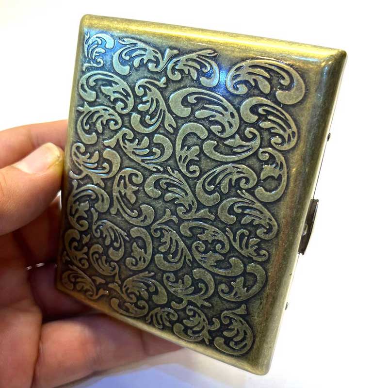 کیس سیگار طرح بته‌جقه