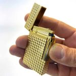 فندک دوپونت طلایی