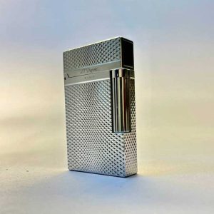 فندک دوپونت نقره‌ای