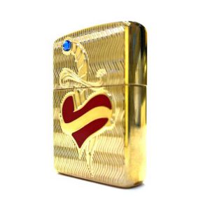 فندک زیپو طرح قلب و شمشیر