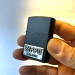 فندک زیپو پلاک‌دار طرح سال تاسیس