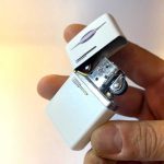 فندک زیپو طرح یخچال