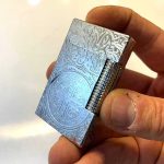 فندک اس تی التون نقره ای