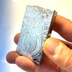 فندک اس تی التون نقره ای