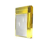 فندک کالوریس نقره‌ ای طلایی