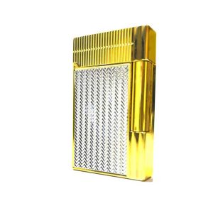 فندک کالوریس نقره‌ ای طلایی