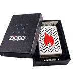 فندک زیپو طرح شعله