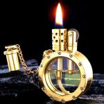 فندک دستساز برنجی رومیزی