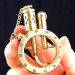 فندک دستساز برنجی رومیزی