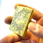 فندک زیپو اصل طرح زن