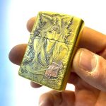 فندک زیپو اصل طرح زن