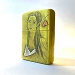 فندک زیپو زن ژاپنی آرمور کیس