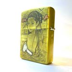 فندک زیپو زن ژاپنی