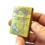 فندک زیپو زن ژاپنی