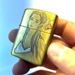 فندک زیپو زن ژاپنی